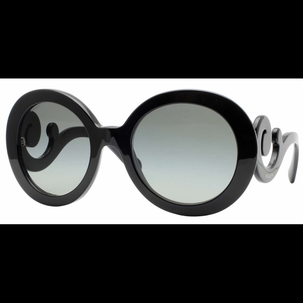 Prada Baroque Black Sunglasses